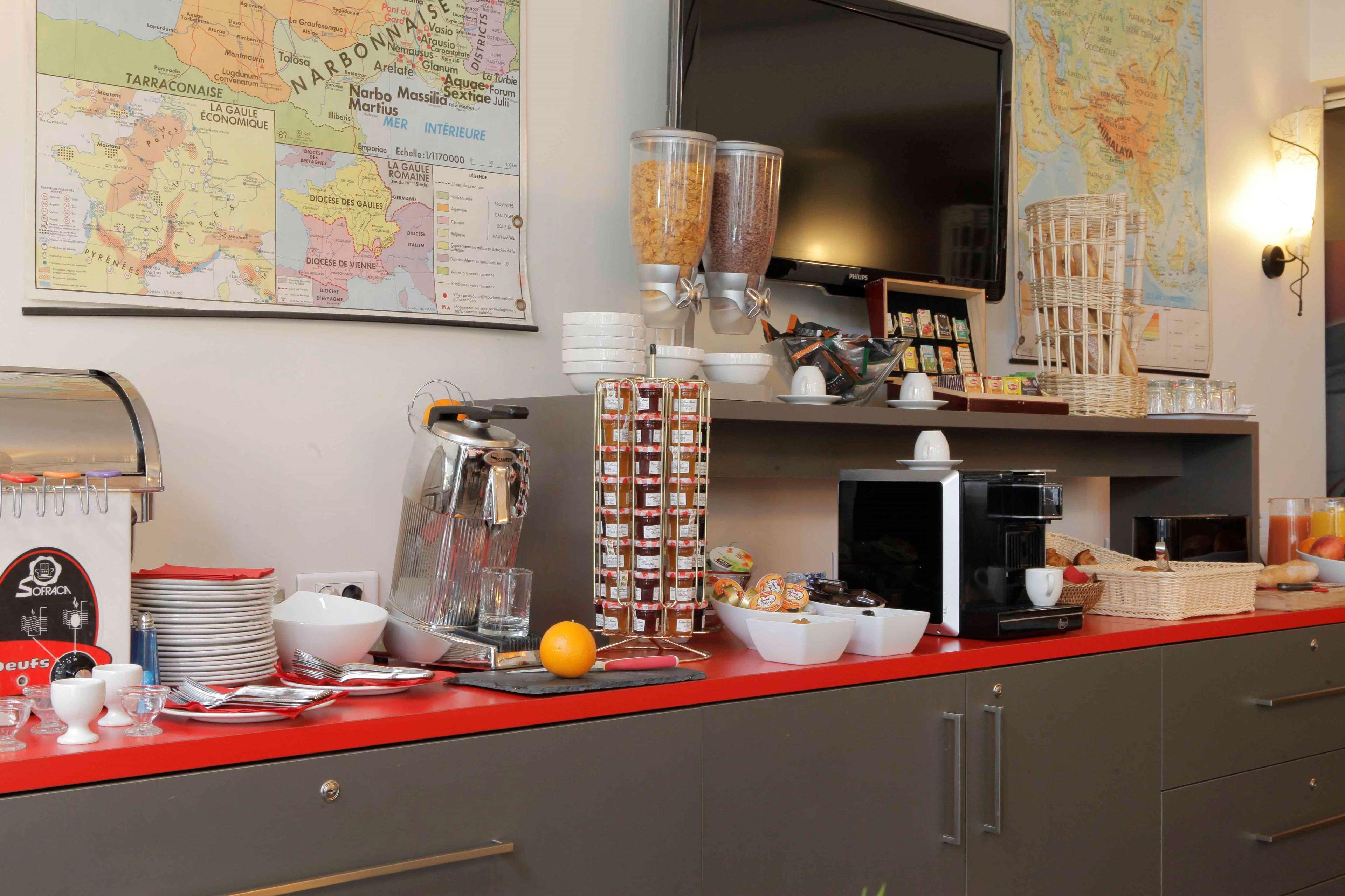 Best Western Crequi Lyon Part Dieu Restoran gambar